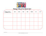 behavior chart